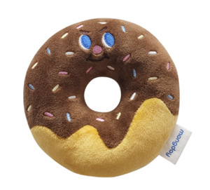 <strong>Customized</strong> Packaging Korean Version Bagel Bread Bite Sound Hidden Food Design Soft <strong>Plush</strong> <strong>Dog</strong> <strong>Toys</strong> <strong>Squeaking</strong> Pet <strong>Toys</strong> - Product Image 2