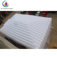 Tente gonflable de Camping, grande taille, de 15m x 10m, blanche, en tissu Oxford, pour l'extérieur