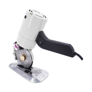 Máquina de corte circular con cuchilla de 400W para cuero y tela TB-90, cortadora manual de tela - Product Image 2