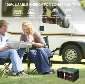 แบตเตอรี่โซลาร์เซลล์แบบ Deep Cycle สำหรับเก็บพลังงาน 12.8V 25.6V แบบแยกส่วนและต่อพ่วงได้  สำหรับระบบไฮบริดกริด 100Ah 150Ah 200Ah 300Ah 12.8V200AH Lifepo4 - Product Image 6