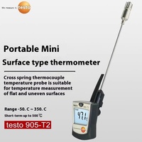 High Precision Portable Testo 905-T1/T2 Digital Insertion Thermometer Long Probe ABS Material for Industrial Use ODM