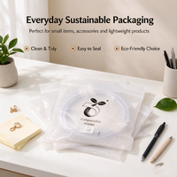 Sac biodégradable durable, compostable, auto-adhésif, en gros, avec logo personnalisé pour accessoires électroniques