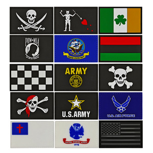 Parche <span class=keywords><strong>de</strong></span> Goma Suave <span class=keywords><strong>de</strong></span> PVC 3D Personalizado, Accesorios para Equipo Táctico, Parche con Adhesivo <span class=keywords><strong>de</strong></span> Goteo y Gancho y Bucle - Product Image 4