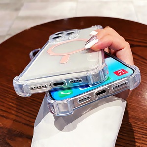 Funda para <span class=keywords><strong>iPhone</strong></span> 17, Totalmente Transparente con Protección en las Esquinas, Compatible con Carga Inalámbrica, Apta para <span class=keywords><strong>iPhone</strong></span> 16, 15, 14, <span class=keywords><strong>13</strong></span>, 12, 11 - Product Image 6