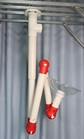 Hotte d'extraction de fumées pour laboratoire / Bras d'aspiration dentaire extra-oral / Bras d'extraction de fumées