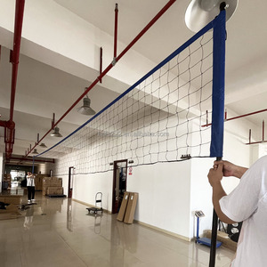 <span class=keywords><strong>Set</strong></span> di Rete da <span class=keywords><strong>Pallavolo</strong></span> per Esterno Personalizzabile con Pali in Tubo di Ferro Pieghevoli e Altezza Regolabile 2,23m 32x3x8ft - Product Image 3
