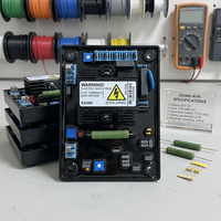 Suku Cadang Pengganti Regulator Tegangan Generator AVR SX460 Berkualitas Tinggi Seasummer untuk Generator Tanpa Sikat
