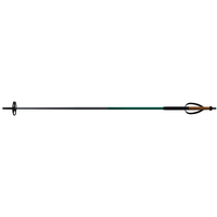 Bâtons de ski HONOR ultra-légers 100% fibre de carbone 145 cm réglables avec sangle de poignet rembourrée, poignée en mousse EVA, absorption des chocs, durables