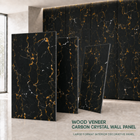 MORLENX Panneau mural décoratif moderne en charbon de bambou noir et or pour hall d'hôtel de luxe et intérieurs commerciaux de salon
