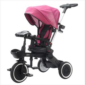 Vente en gros de tricycle multifonctionnel nouveau modèle CHAUD avec pneu en PU 12 pouces/10 pouces guidon en <span class=keywords><strong>TPR</strong></span> tricycle pliable en vente - Product Image 4
