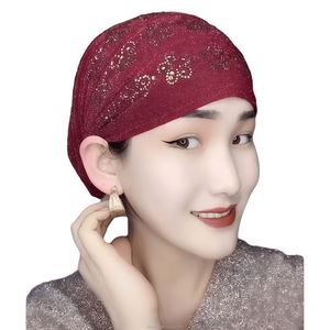 Muslim women's acrylic twisted chemo cancer headscarf, scarf, <b>neck</b> <b>warmer</b>, Indian cap, beanie, breathable and eco-friendly - Product Image 3