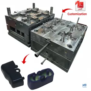 Molde de injeção de plástico da personalização, fabricante de ferramentas de sobremoldagem de injeção de plástico oem mm disponíveis moldes de injeção de 2 cores