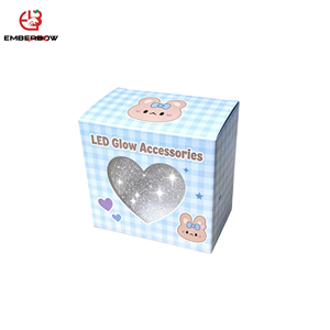 EBB Fashion Style Clear <b>Window</b> Top Bottom Paper Gift Box Custom Artwork Box Suitable For Souvenir Cosmetics Jewelry Packing - Product Image 1