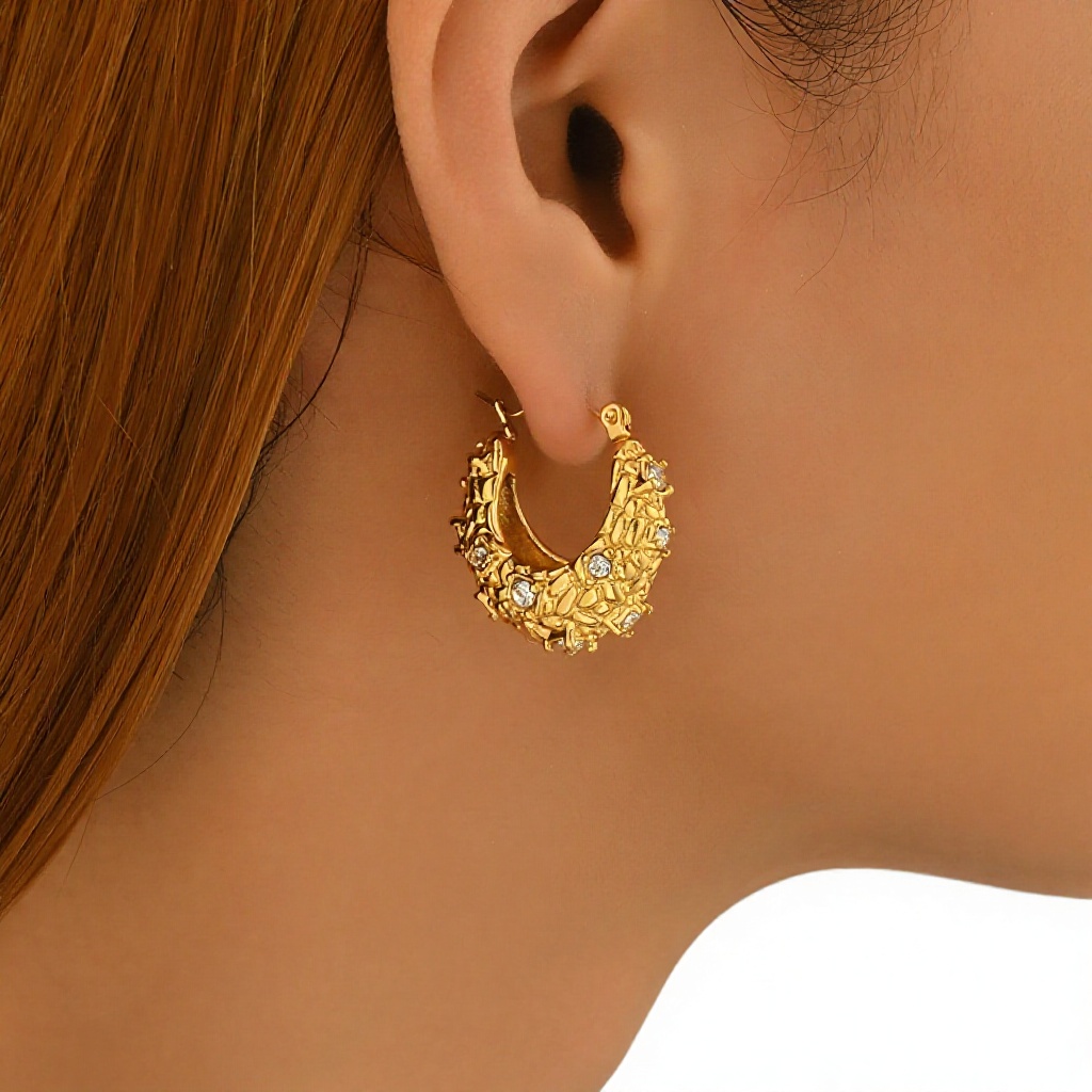 GlamPaw Zircon Celebrity Earrings