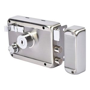 Serrure de porte en verre en acier inoxydable, <span class=keywords><strong>loquet</strong></span> de <span class=keywords><strong>sol</strong></span> durable anti-corrosion pour porte coulissante en verre de 10-12 mm - Product Image 5