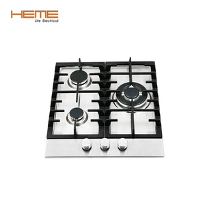 Household Appliances 45Cm Stainless Steel Top Gas Cooktop With Wok Burner Gas - Product Image 1