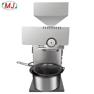 เครื่องกดน้ำมันเย็น MJ T15 ขนาดเล็ก 20 กก./ชม. สำหรับธุรกิจขนาดเล็ก ใช้กับเมล็ดพืช ถั่ว โกโก้ ถั่วลิสง งา อะโวคาโด - Product Image 5