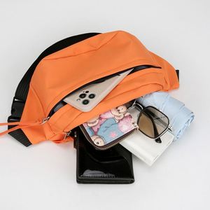 Sac banane de sport d'extérieur, sac banane bandoulière grande capacité avec plusieurs compartiments de rangement - Product Image 3