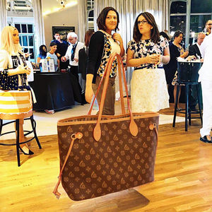 名牌奢华迷你设计师女包真皮休闲手提包链条花朵防水2-2.9L容量 - Product Image 1