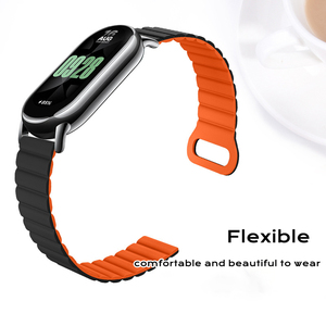 Accessoires pour bracelet intelligent, bracelet en silicone magnétique pour <span class=keywords><strong>Xiaomi</strong></span> Smart <span class=keywords><strong>Band</strong></span> 10, bracelet Mi <span class=keywords><strong>Band</strong></span> 9 8 - Product Image 4