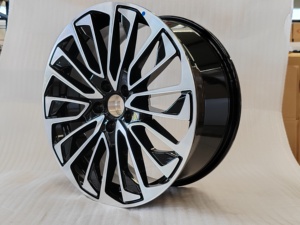 Jantes de voiture de tourisme de 19 pouces avec finition lisse personnalisée et <span class=keywords><strong>style</strong></span> de lame 6061, adaptées aux modèles A6, X7, <span class=keywords><strong>Babos</strong></span> et autres - Product Image 2