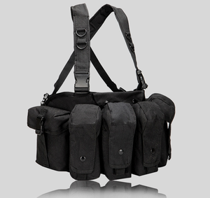 Chaleco Táctico TV04 con Sistema MOLLE, Equipo de Entrenamiento CS, Uniforme de Entrenamiento de Seguridad, Chaleco con Bolsillo Abierto Rápido - Product Image 5