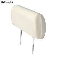 HWhongRV siège auto appui-tête éponge ensemble d'assemblage et camping-car arrière repose-tête mousse avec pieds en métal