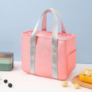 Custom Logo New Reusable Thermal Insulation <b>Lunch</b> <b>Box</b> Bag Promotional Polyester Picnic Food Cooler - Product Image 2