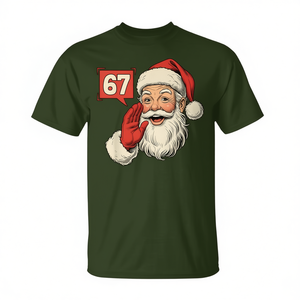 Camiseta con diseño de meme navideño de Six Seven Santa Gen Z Alpha 67 - Product Image 2