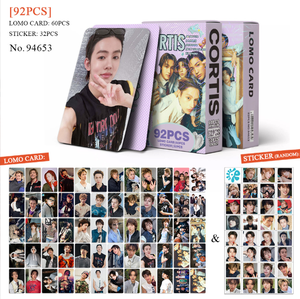92 tarjetas fotográficas CORTIS con pegatinas MARTIN JAMES JUHOON KEONHO, tarjetas fotográficas K-pop Lomo, perfectas para fans y para regalar - Product Image 5