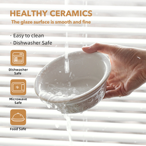 Shamitao Dayanıklı 3'ü 1 Arada Evcil Hayvan Çift Kase Entegre Tasarım Eğimli Mama Su Köpek Kedi Seramik Kase Ahşap Standlı Yükseltilmiş Dış Mekan Kullanımı - Product Image 4