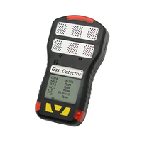 Analyseur de gaz portable LEL CH4 CO O2 SO2 NO2 NH3 Détecteur multi-gaz