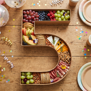 12inch Fillable Cardboard Letters Numbers for Food Fruit Charcuterie Trays Candy Chocolate Gift <b>Box</b> Graduation Anniversary - Product Image 1