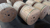 Cable aéreo autosuficiente Fig 8 con alambre de acero de mensajero galvanizado