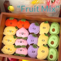 Porte-clés pendentif banane en peluche douce et écologique, motif dessin animé, couleurs et logo personnalisables, cadeau pour enfants