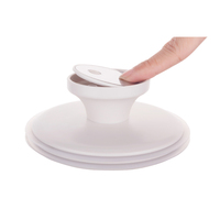 Bocaux de conservation alimentaire cylindriques en acier inoxydable de qualité alimentaire, réducteurs d'air, 1000 ml – Nouveauté usine