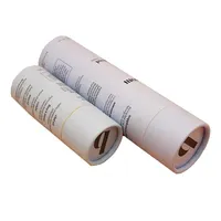 Emballages en papier kraft recyclables et écologiques pour cosmétiques, baumes à lèvres, déodorants, tubes à déodorant, avec impression personnalisée