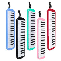Hot Sales Colorful ABS 32-Key Melodica Keyboard with Soft Bag and Mouthpiece for Beginner Kids