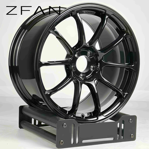 Rines ZFAN 5x112 de Aleación de Aluminio Forjado de 17-19 Pulgadas, Rines Personalizados <span class=keywords><strong>para</strong></span> Auto de Carreras <span class=keywords><strong>para</strong></span> <span class=keywords><strong>Mini</strong></span> <span class=keywords><strong>Cooper</strong></span> <span class=keywords><strong>S</strong></span> JCW F56/<span class=keywords><strong>R56</strong></span>, Nuevo Acabado Negro - Product Image 1