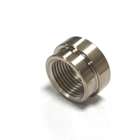 CNC-Dreh bearbeitung Autoteile Großhandel SS304 M18 * 1.5 Universal Rund mutter für Schweiß mutter des Abgas sauerstoffs ensors
