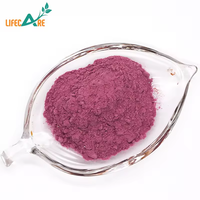 Lifecare Supply Wateroplosbaar Roze Pitaya Poeder Puur Natuurlijk Rood Drakenfruit Poeder