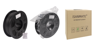 Imprimante 3d à filament en fibre de carbone <span class=keywords><strong>iSANMATE</strong></span> 1.75mm PLA de haute qualité noir 1kg - Product Image 6