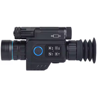 Lunette de vision nocturne monoculaire 15x, étanche IPX4, infrarouge HD avec réticule WiFi, enregistrement vidéo et portée de 1200 m pour la chasse en extérieur