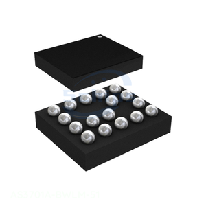 Power Management (PMIC) 17 UFBGA, WLCSP AS3701A-BWLM-51 Electronics Component Original - Product Image 1