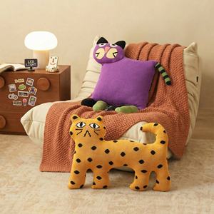 विशिष्ट रूप से दिलचस्प जानवर बुना हुआ आकार के तकिए हुए आकार के तकिए हुए तकिए हुए छोटे बच्चे सोफे के तकिए तकिए हुए - Product Image 3