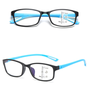 <span class=keywords><strong>Lunettes</strong></span> progressives selon la prescription dames homme flexible petit cadre TR90 bas <span class=keywords><strong>prix</strong></span> bleu lentille force + 1.50 + 2.00 - Product Image 6