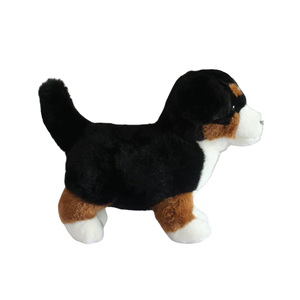 โรงงาน CE CPC รับผลิตแบบ OEM ODM ของเล่นตุ๊กตาสุนัขพันธุ์เซนต์เบอร์นาร์ดแบบตั้งได้ สมจริง นุ่มนิ่ม  แบบสั่งทำได้ - Product Image 2
