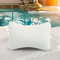 Coussin de bain de style classique 3D-S Premium TONGXIN, rembourrage en PVC, séchage rapide, forme carrée, coussin papillon en maille 4D pour le bain