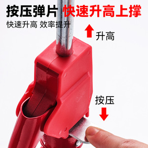 Support de porte d'armoire de cuisine en alliage d'aluminium robuste et réglable - Product Image 1
