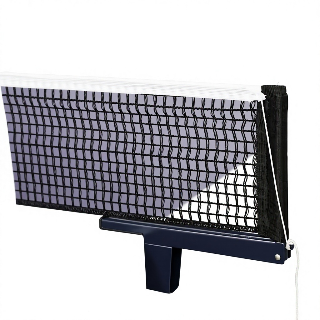 Set De Ping-pong Portable – 2 Raquettes, 3 Balles, Filet Avec Clips, Pour Table Ou Sol, Intérieur/extérieur